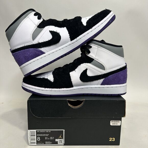 Nike Shoes Air Jordan 1 Mid SE “Varsity Court Purple” 2024 main image 5